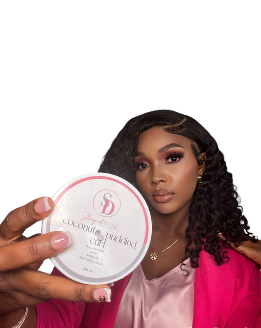 Coconut pudding curl